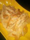 Samosa sheet crackers