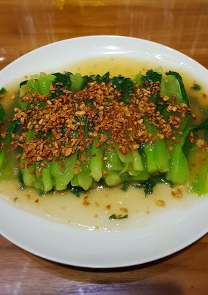 Foto resep Pokcay garlik ala resto