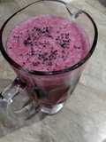 Phalsa juice with black salt and chiaseed