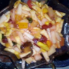 A picture of Simple methi fruit dish.