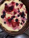 Tarta con crema de limón (sin azúcar)