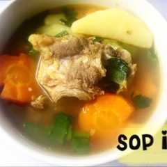 A picture of Sop iga simple enak.