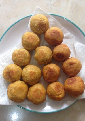Foto resep Bola ubi isi gula