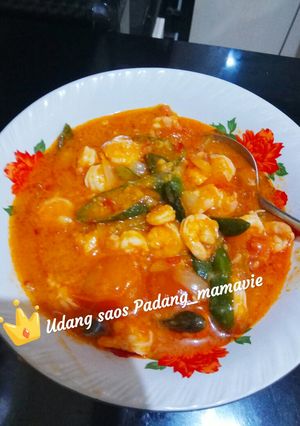 Foto resep Udang saos Padang (sederhana)