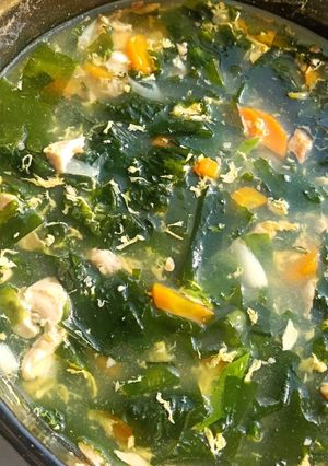 Foto resep Sup Rumput laut Korea