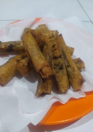 Foto resep Pisang coklat (piscok) keju