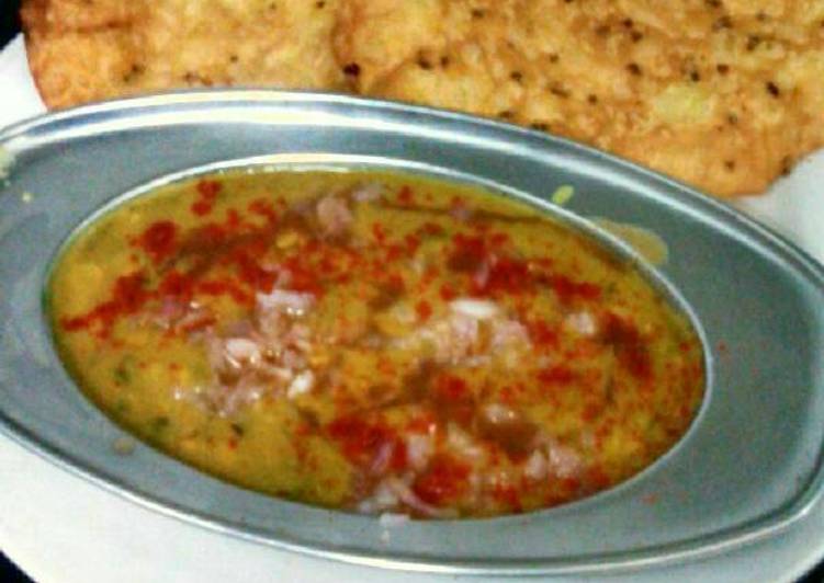Recipe of Super Quick Homemade Dal pakwan