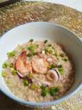Bubur seafood oatmeal