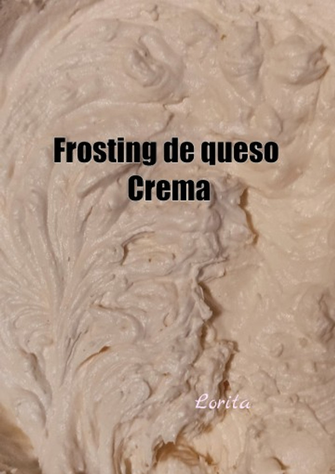 Una foto de Frosting de queso crema