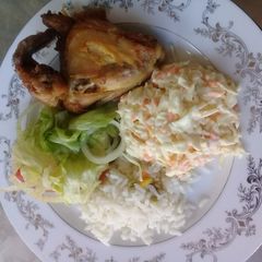 A picture of Sunday dish.