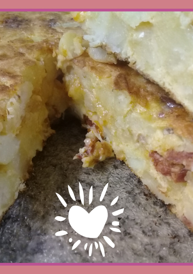 Una foto de Tortilla española