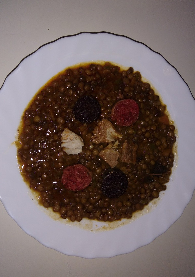 Una foto de Lentejas estofadas