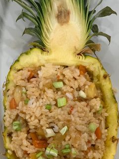 صورة لوصفة رز بالاناناس 🍍 (vegan)