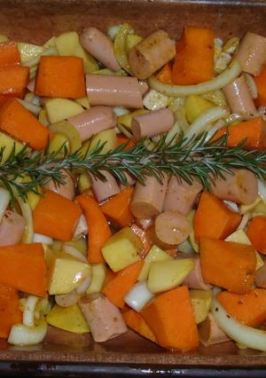 Sütőtökös rozmaringos ragu recept fotója