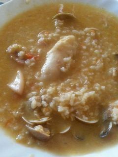 Una foto de Arroz marinero