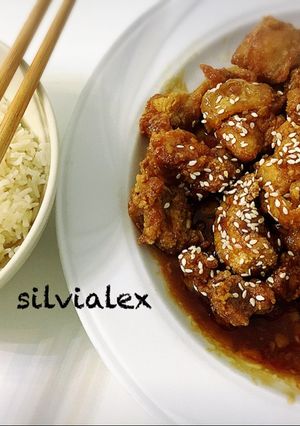 Foto resep Korean Honey Butter Chicken
