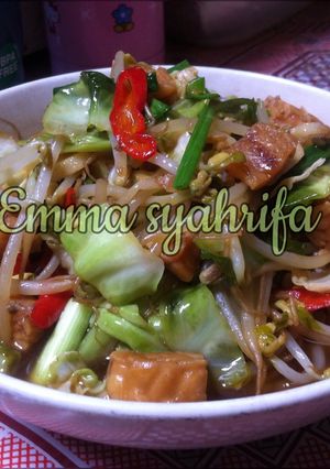 Foto resep Tauge Ikan Asin