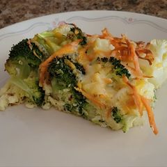 A picture of Vegetable casserole.