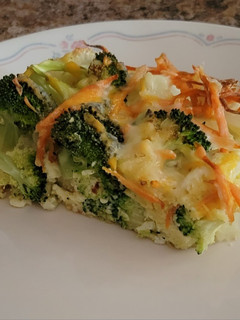 A picture of Vegetable casserole.