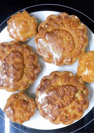 Hình của món Bánh nướng nhân thập cẩm.