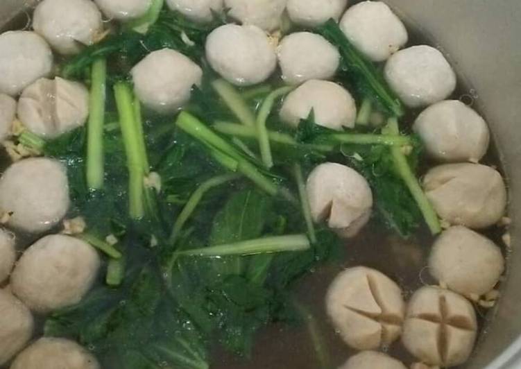 Bakso Kuah Minyak Bawang