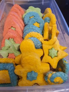 Una foto de Galletas de mantequilla con almendras