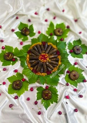 عکسی از دستور دلمه برگ مو(به‌وقت‌مردم‌آزاری)🍇😍😋