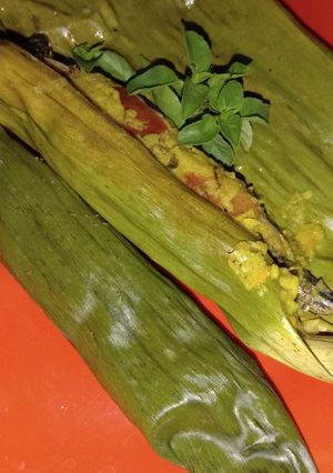 Foto resep Pepes ikan pindang bumbu rujak