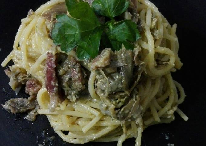 Carbonara di carciofi