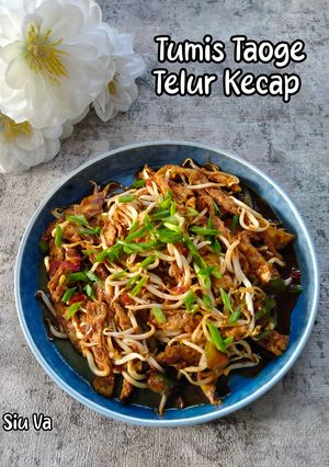 Foto resep Tumis Taoge Telur Kecap
