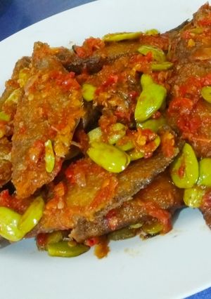 Foto resep Sambal Ikan Sepat Pete