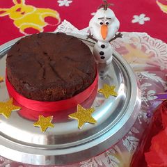 A picture of Plum cake Christmas cake eggless and whole wheat.