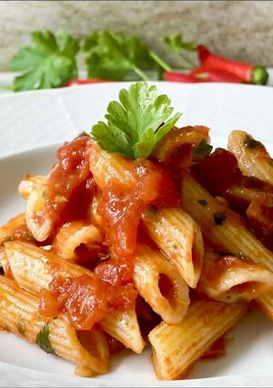 Arrabbiata penne recept fotója