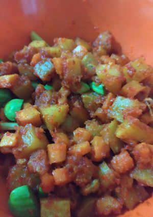 Foto resep Sambal kentang wortel dan pete