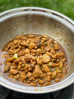 Foto resep Yamin ayam jamur (topping)