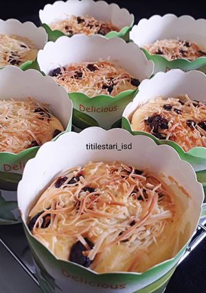 Foto resep Muffin tape keju kismis