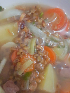 Foto resep Soup daging kacang hijau slow cooker