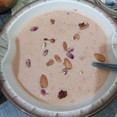 A picture of Rabri kheer.