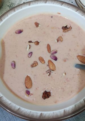 A picture of Rabri kheer.