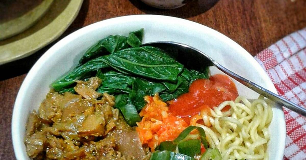  Resep  Mie  ayam  jamur abang  abang  oleh Nana Hanif Cookpad