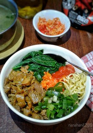 Foto resep Mie ayam jamur abang - abang