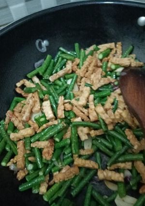 Foto resep 50. Tumis Kacang Serba Iris