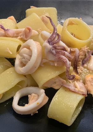 Foto di Calamarata bianca