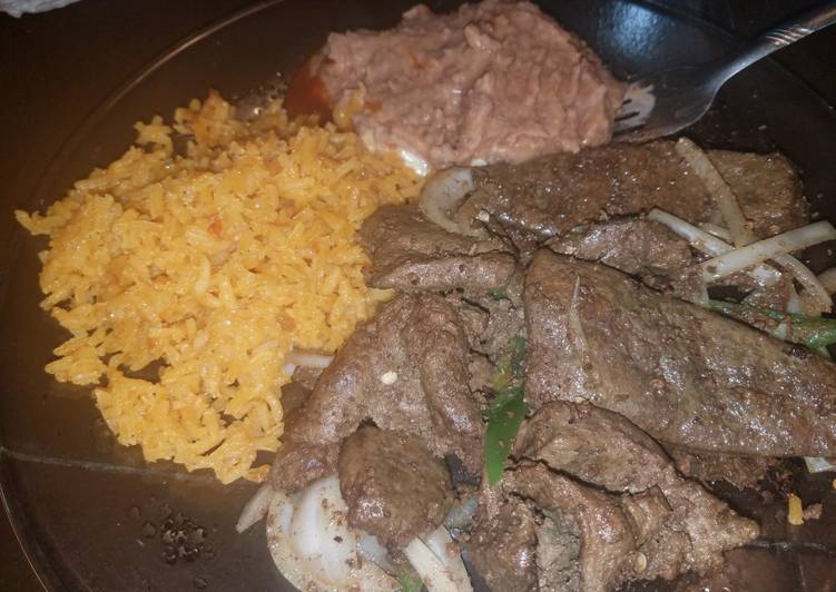 Step-by-Step Guide to Make Favorite Liver and onion estillo mexicana