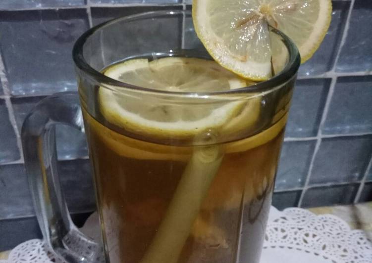 Lemon tea serai jahe