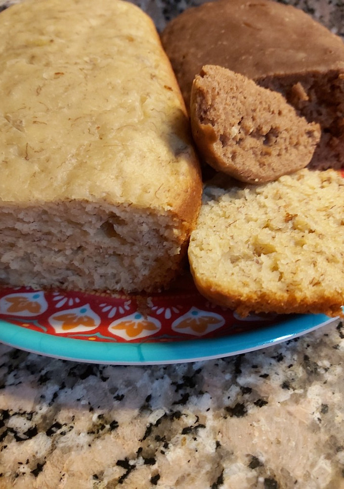 Una foto de Budín de bananas
