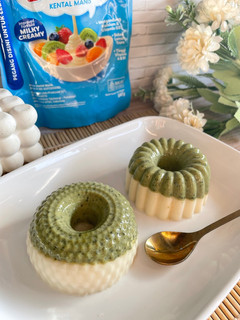Foto resep Matcha Latte Pudding