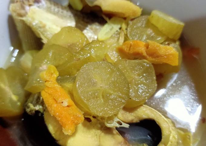 Resep Bandeng kuning bumbu cemplung Anti Gagal