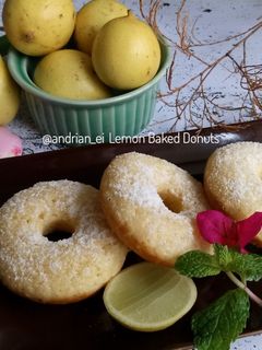 Foto resep Lemon Baked Donuts