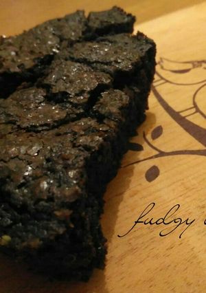 Foto resep Fudgy Brownies No Mixer